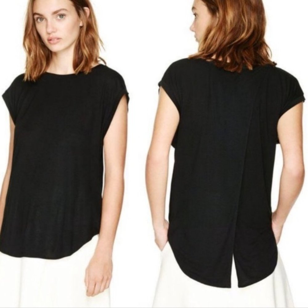 WILFRED | NWOT Anvers BLUE Open Back T Shirt